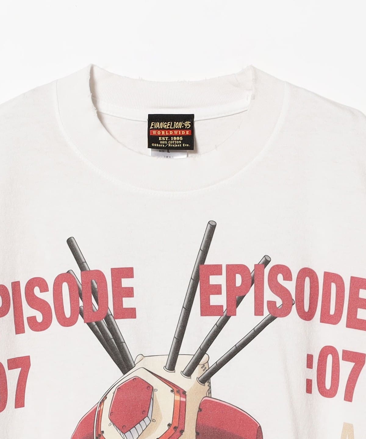 0021 T-Shirt（WHITE） | T-SHIRT / CUTSEW | EVANGELION:95