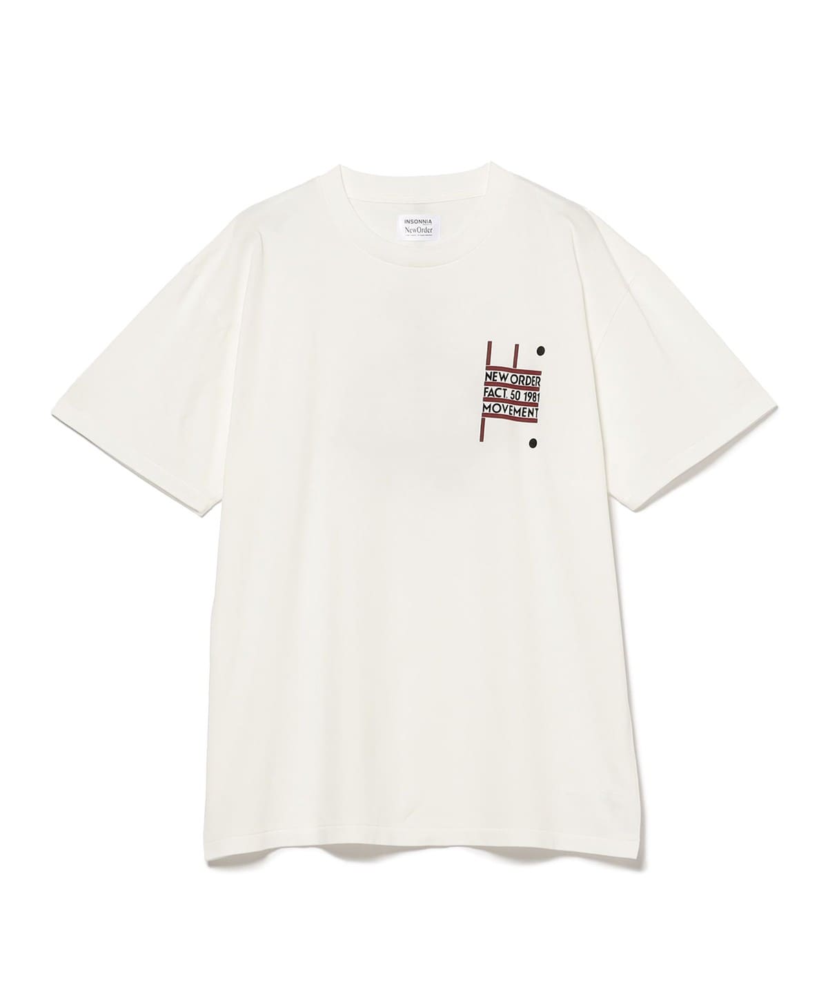 【EXCLUSIVE】Insonnia Projects インソニア プロジェクツ / New Order MOVEMENT プリント Tシャツ Tシャツ・カットソー MEN WHITE 2 【EXCLUSIVE】Insonnia Projects インソニア プロジェクツ / New Order MOVEMENT プリント Tシャツ Tシャツ・カットソー MEN WHITE 2