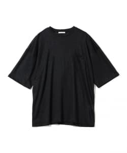 BIBLIOTHERK / リネン ハーフスリーブ カットソー