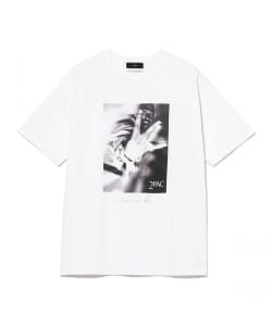 【別注】U/MUSIC × IG / 2PAC グラフィック Tシャツ