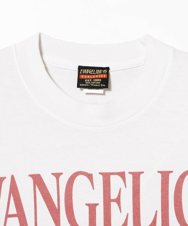 EVANGELION:95 / グラフィック Tシャツ EVA0089 ユーズド加工を施したボディを使用