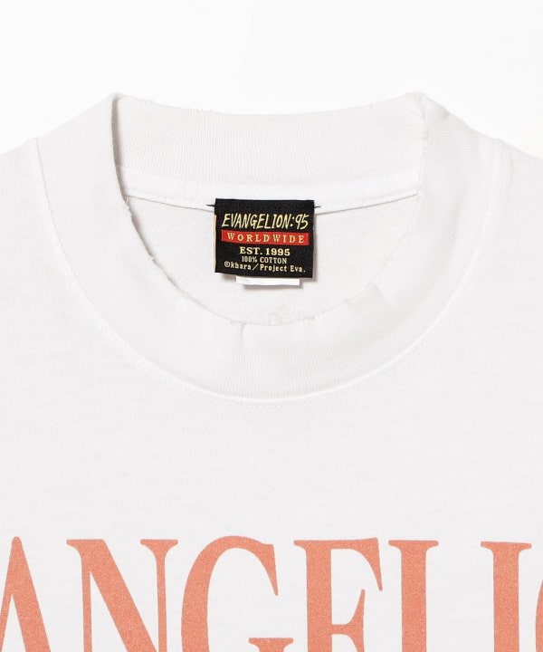 EVANGELION:95 / グラフィック Tシャツ EVA0092 ユーズド加工を施したボディを使用