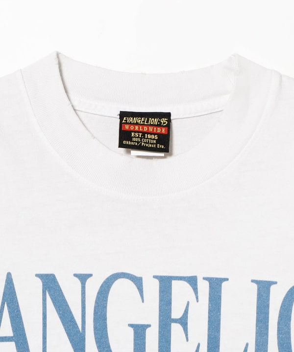 EVANGELION:95 / Graphic T-Shirt EVA0093 Features a distressed finish.