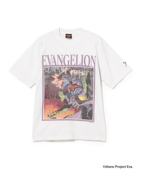 EVANGELION:95/图案T恤EVA0095恰到好处的宽松轮廓