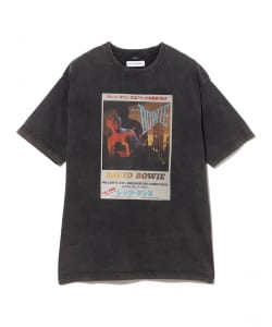 【別注】U/MUSIC × IG / DAVID BOWIE グラフィック Tシャツ