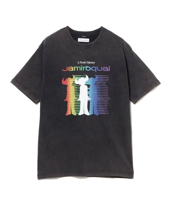 【別注】U/MUSIC × IG / JAMIROQUAI グラフィック Tシャツ 程良くゆとりのあるシルエット