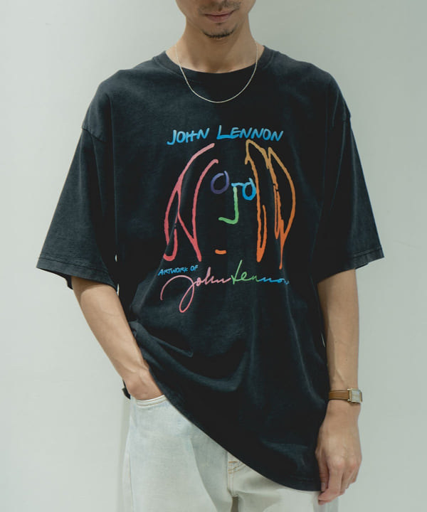 【別注】U/MUSIC × IG / JOHN LENNON グラフィック Tシャツ