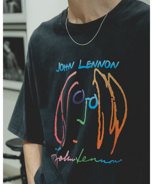 【別注】U/MUSIC × IG / JOHN LENNON グラフィック Tシャツ