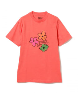 ▲GOUACHE / FLOWER POWER プリントTシャツ