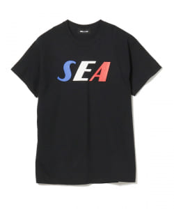 ▲WIND AND SEA / トリコロール ロゴＴシャツ
