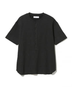 IG / ワッフルクロス ヘンリーネック Tシャツ