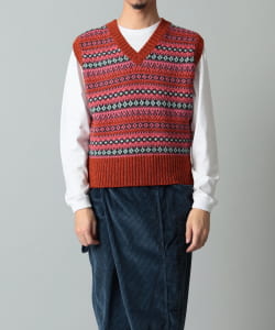 J.J MERCER × International Gallery BEAMS / 別注 フェアアイルベスト