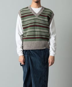 J.J MERCER × International Gallery BEAMS / 別注 フェアアイルベスト