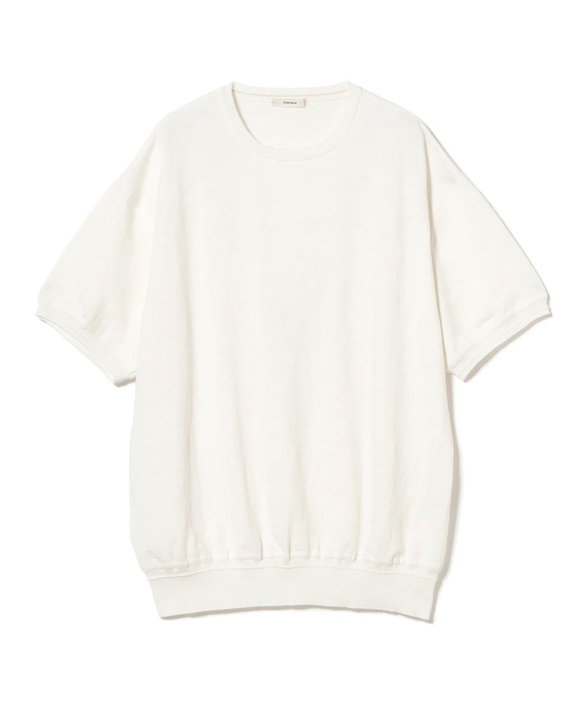 rinoneca / リネン 18ゲージ ニット プルオーバー トップス MEN WHITE L rinoneca / リネン 18ゲージ ニット プルオーバー トップス MEN WHITE L
