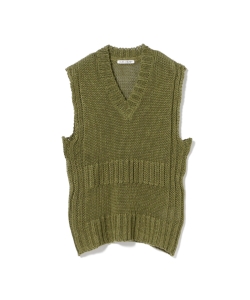 ▲OUR LEGACY / リネン ニットベスト