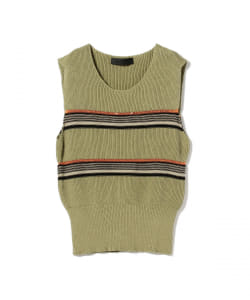 SHOOP / ストライプ ニットベスト