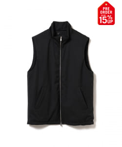 【+15%ポイントUP】【別注】TAION × IG / ウール ジップアップ ダウンベスト