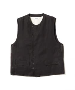 REVERBERATE / ARTISAN LIMITED リネン ウエストコート