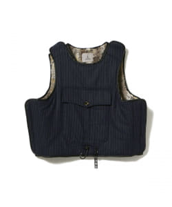 ▲Boramy Viguier / ファーライナー ストライプベスト