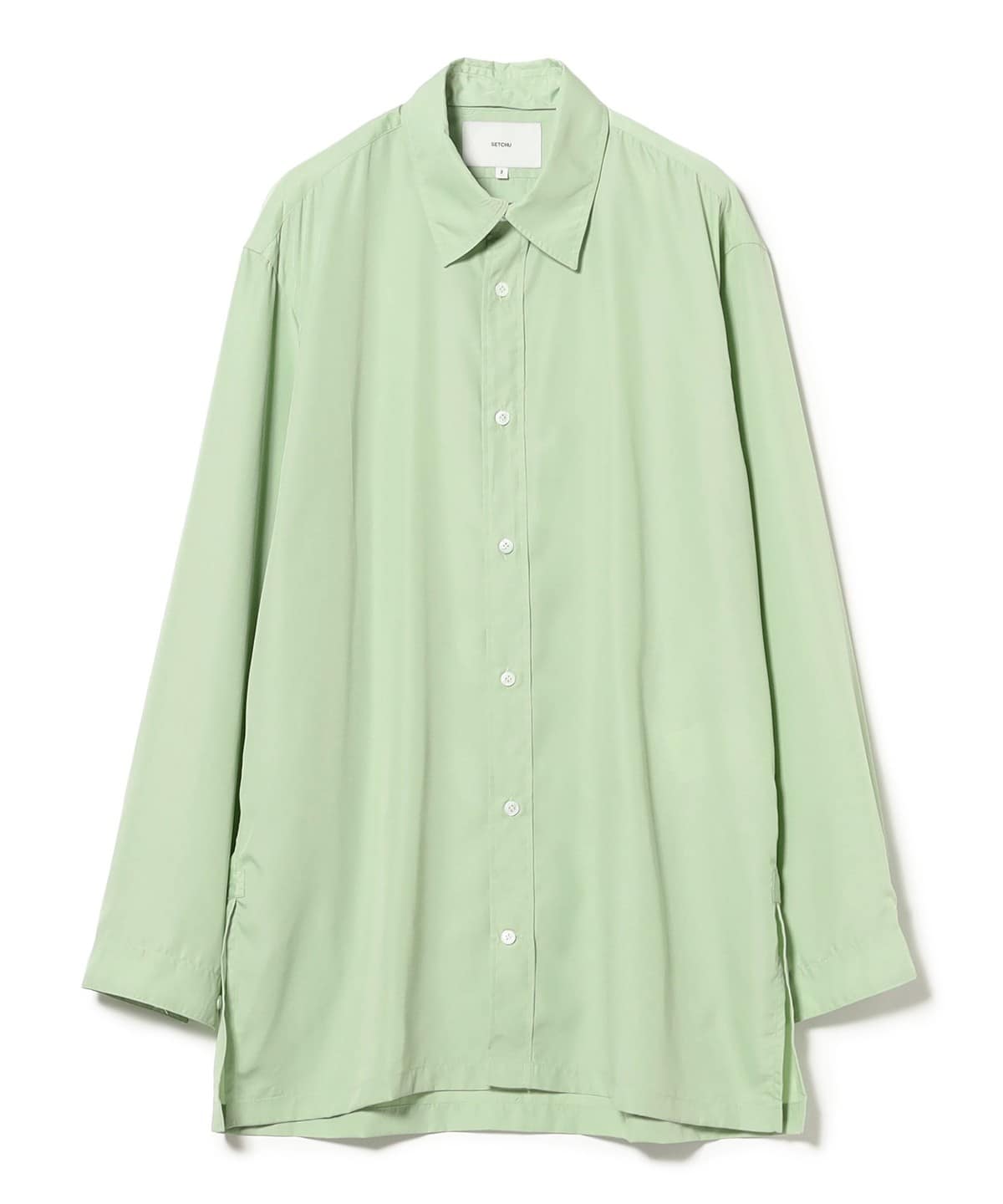 SETCHU / オリガミシャツ シャツ・ブラウス MEN LT. GREEN 3/L SETCHU / オリガミシャツ シャツ・ブラウス MEN LT. GREEN 3/L