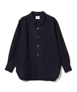 【別注】:colon / ウールフランネル 2WAYカラーシャツ