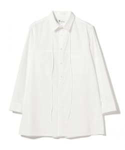 Y's for men / コード付 デタッチャブルカラー ハーフプラケットシャツ