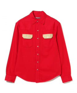 ▲Calvin Klein Jeans / カラーデニム ウエスタンシャツ