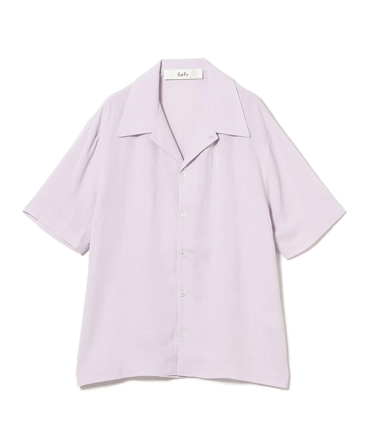 Sefr セファー / NOAM レーヨン シャツ シャツ・ブラウス MEN LILAC S Sefr セファー / NOAM レーヨン シャツ シャツ・ブラウス MEN LILAC S
