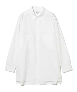 Y’s for men / コットンブロード パネルポケット シャツ