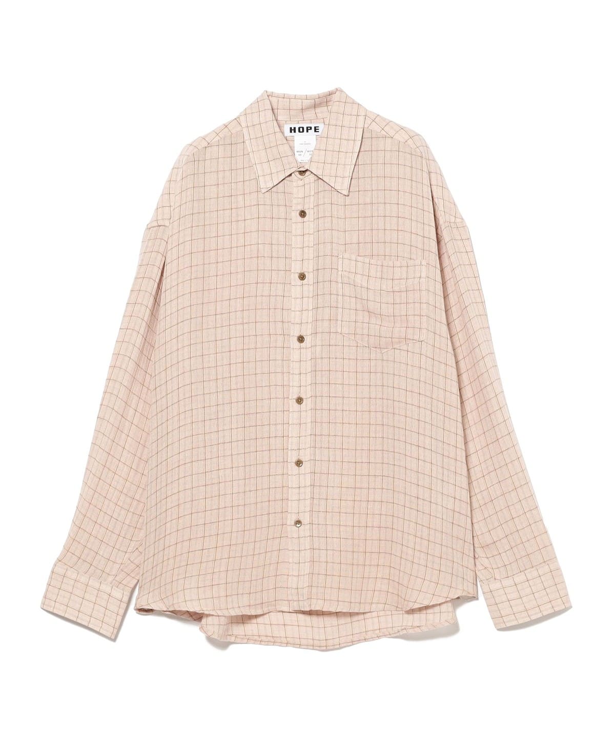 HOPE ホープ / ROOM オーバーサイズ シャツ シャツ・ブラウス MEN PINK 44