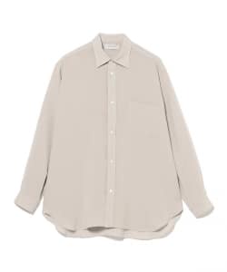 ENCOMING / リネンミックス クラシック ロングスリーブ シャツ