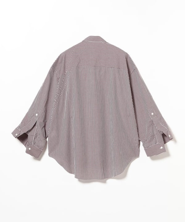 MARINA YEE / SHIRT1 オーバーサイズ シャツ RED PLAID