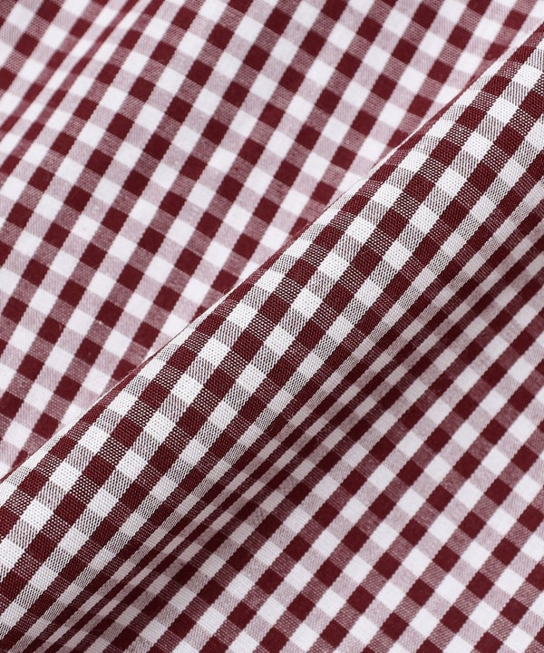 MARINA YEE / SHIRT1 オーバーサイズ シャツ RED PLAID