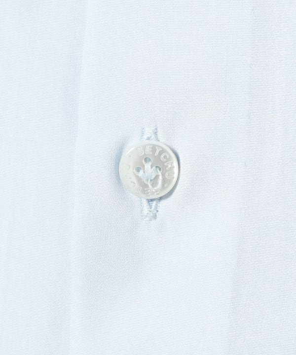 SETCHU / Cotton 3-Open Solid Shirt
