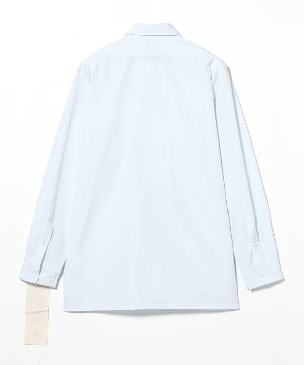 SETCHU / Cotton 3-Open Solid Shirt