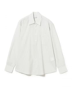 OUR LEGACY / ABOVE コットンキュプラ ストライプ シャツ