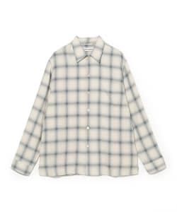 OUR LEGACY / EVERY レーヨン オンブレチェック シャツ