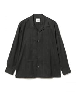 【別注】:colon / ウールライク オープンカラー シャツ