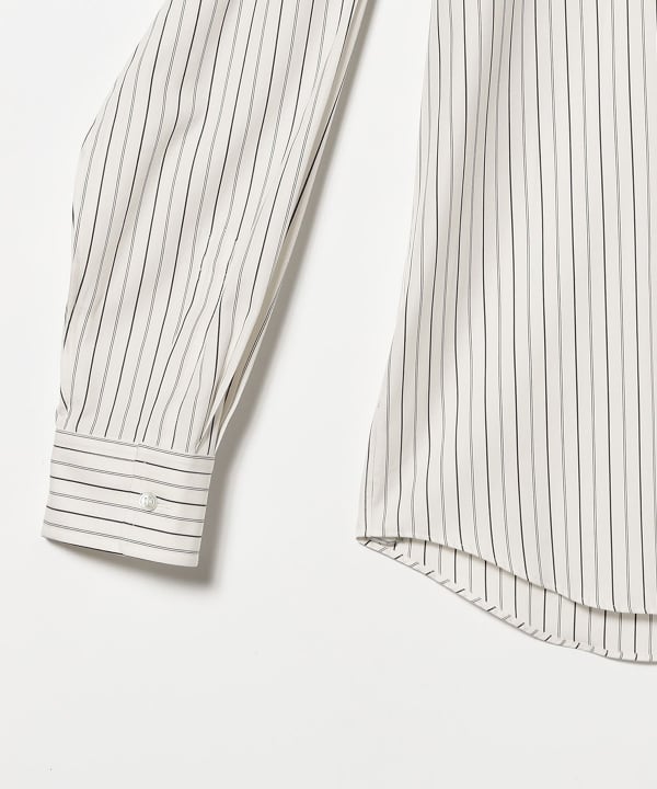 QUATTROCCHI / ストライプ シグネチャー シャツ 26AW