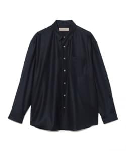 QUATTROCCHI / ウールミックス リラクシング シャツ