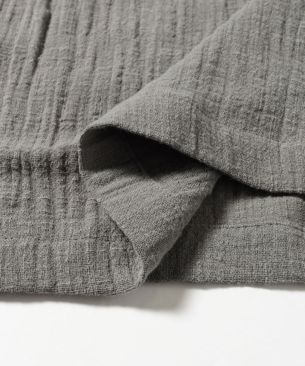 Sefr / EVERYDAY SHIRT コットン オープンカラー シャツ