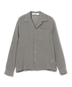 Sefr / EVERYDAY SHIRT コットン オープンカラー シャツ