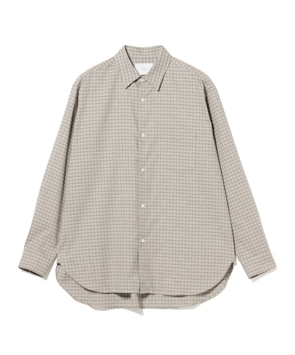 ssstein / コットンラマ オーバーサイズ レギュラーカラー シャツ ST.1660 ゆったりとしたオーバーサイズシルエット