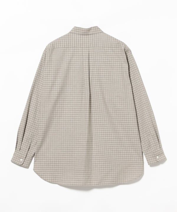 ssstein / コットンラマ オーバーサイズ レギュラーカラー シャツ ST.1660
