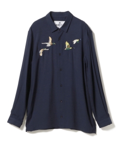 ▲BRUTA / DUCK HUNT レーヨンシャツ