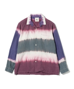 ▲CILK / タイダイ オープンカラーシャツ