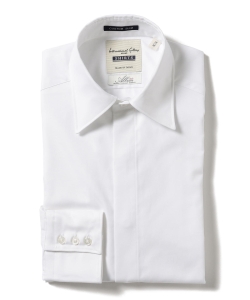 ▲I.G.BEAMS / カスタムスリム ツイル レギュラーカラーシャツ