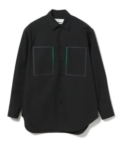 ▲JIL SANDER / ARCHER コントラストステッチ シャツ