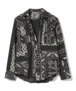 ▲The Letters / ウエスタンカット フランネルシャツ