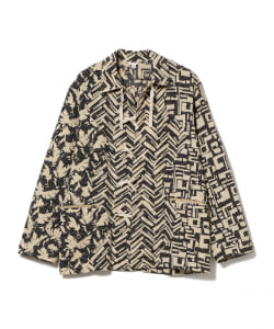 ▲MASU x International Gallery BEAMS / 別注 パッチワーク スリーピングシャツ